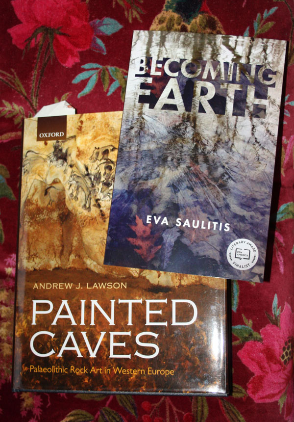 Painted Caves and Becoming Earth books