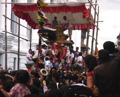 Kumari at Indrajatra