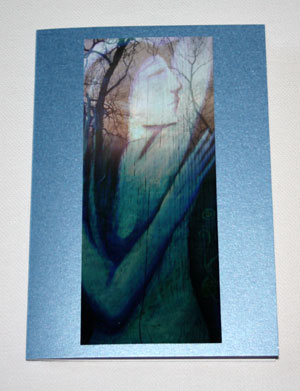 Night river Goddess card