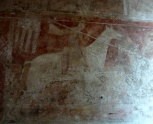 St George fresco, Hardham church