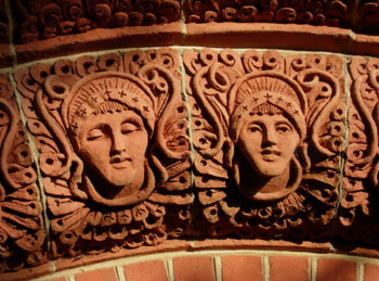 Watts Chapel faces