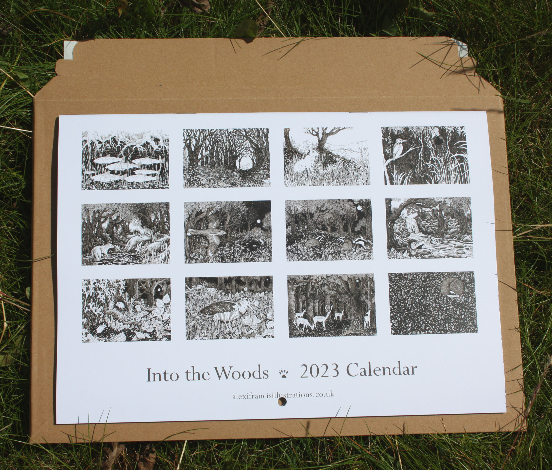 Into the Woods 2023 Calendar