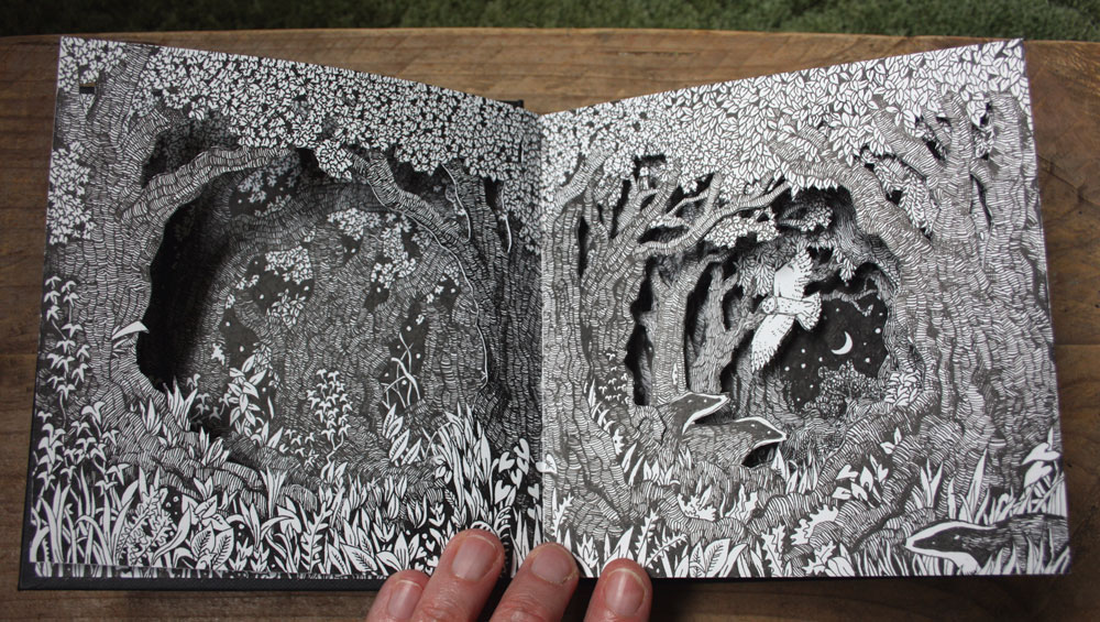 The second spread of my altered sketchbook.