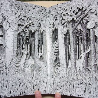 Beech Wood Altered Book