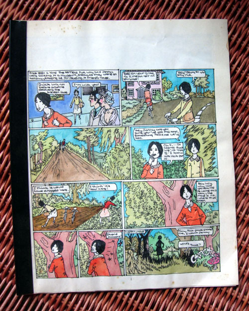 Handmade Comic Strip 