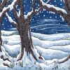 Deep in the Winter concertina card
