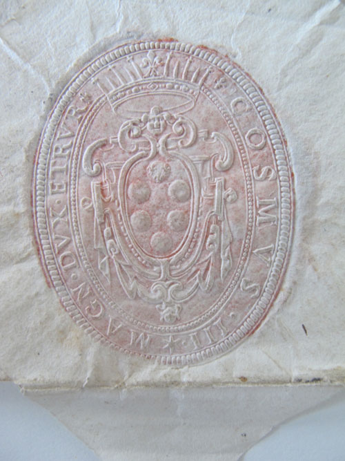 Embossed Letter Seal