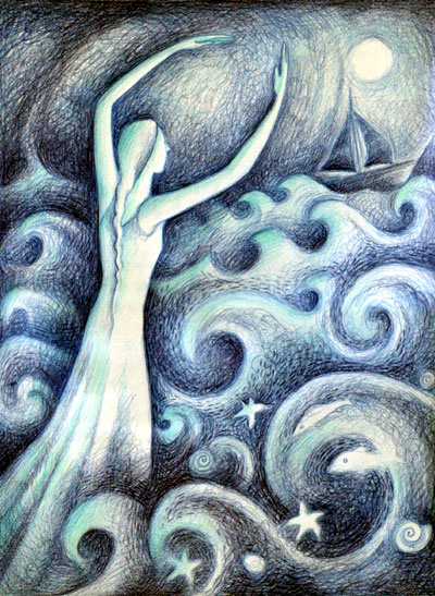 Embracing the waves Embracing the waves