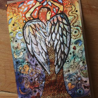 Forest Angel Greetings Card