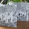 In the Forest concertina greetings card