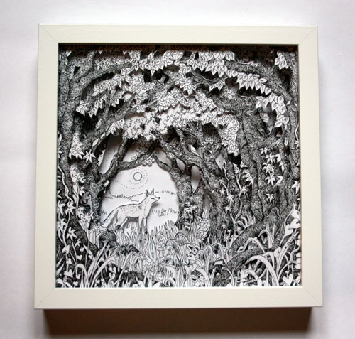 At the Woodland Edge Box Frame