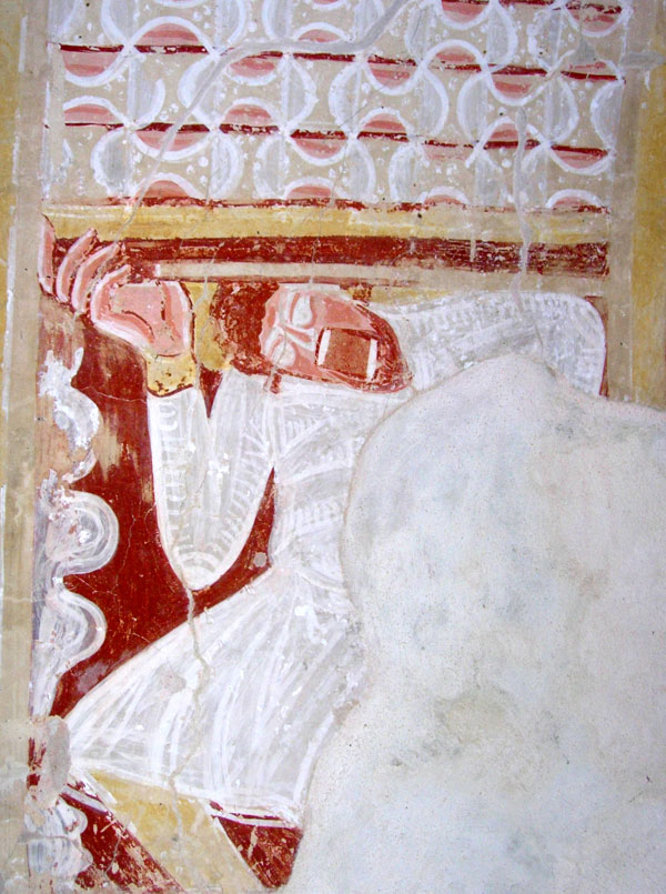 Fresco in Coombes Church