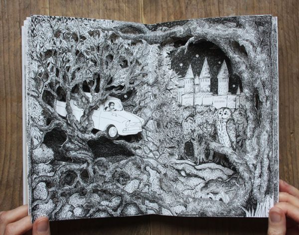 Harry Potter Altered Book