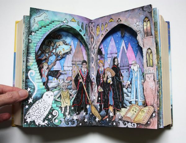 Harry Potter altered book