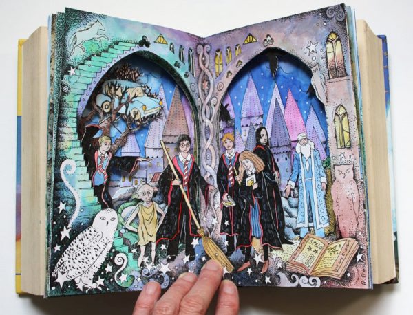 Harry Potter altered book