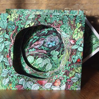 In the Hedge Concertina Card
