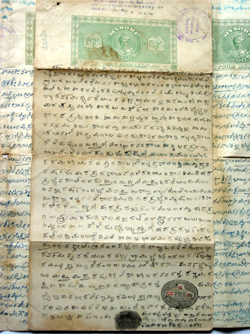 Old Indian Letter