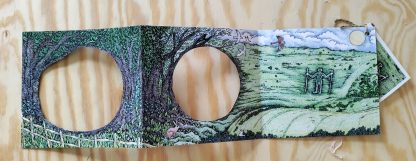 Long Man of Wilmington - Concertina Greetings Card - Image 3