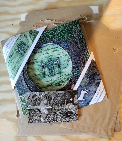 Long Man of Wilmington - Concertina Greetings Card - Image 4