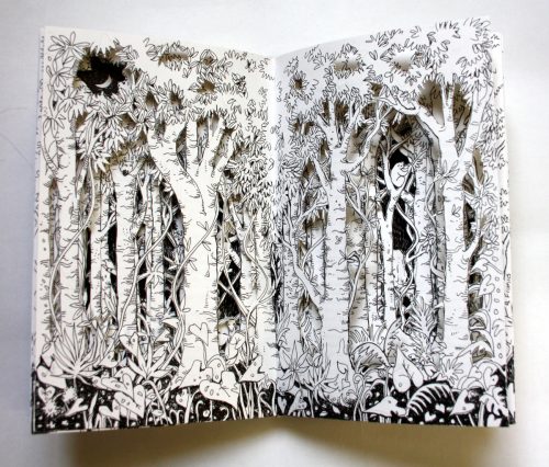 Loris Forest Altered Book