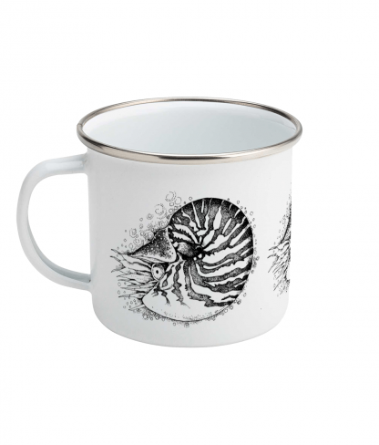 Nautilus Enamel Mug