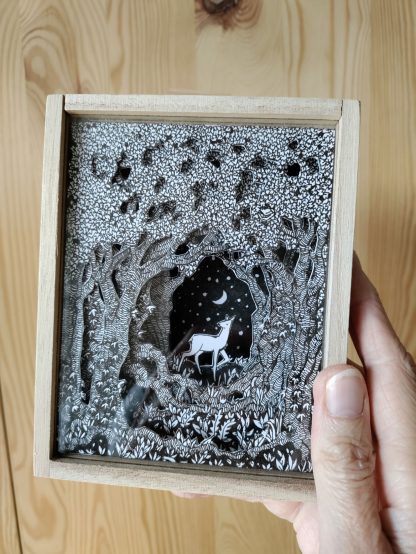 Night of the Deer box frame