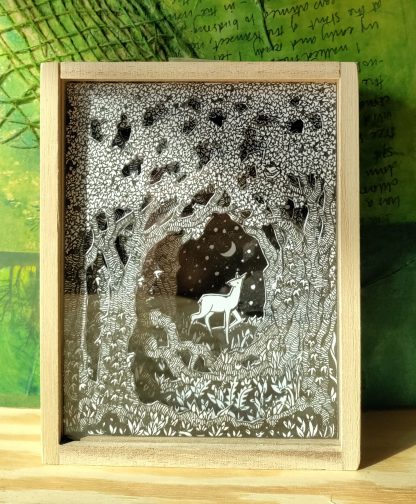 Night of the Deer box frame