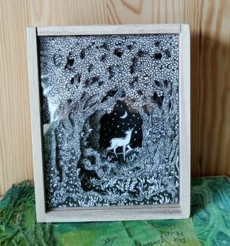 Night of the Deer box frame