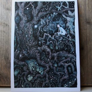 Night Vigil A4 Print