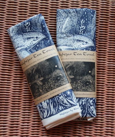 Nightjar tea towels