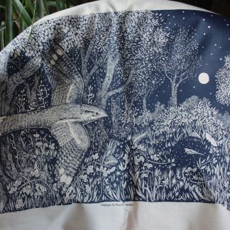 Nightjar tea towel