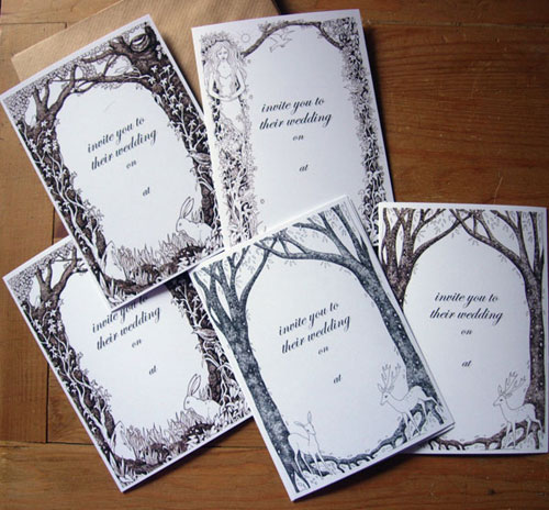 Woodland Wedding Invitations