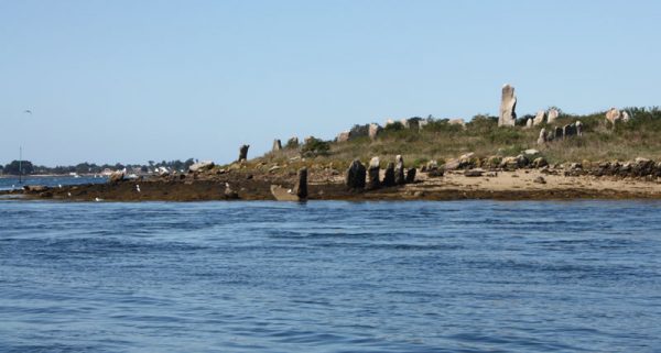 Er Lannic submerged stone circle