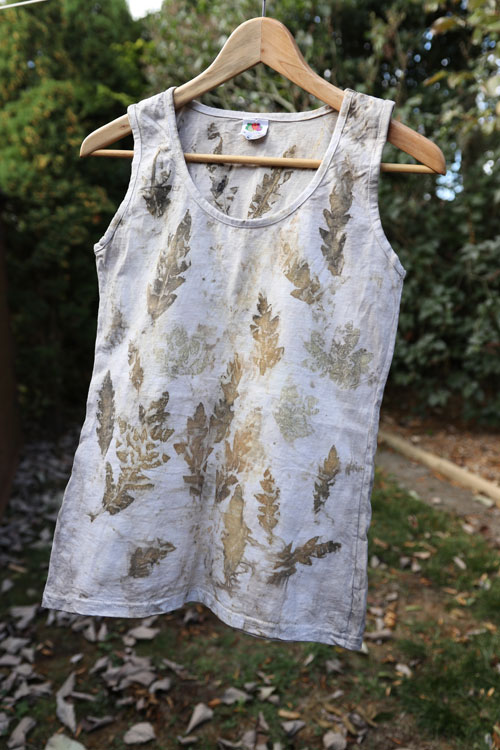 Leaf Dyed T-shirt