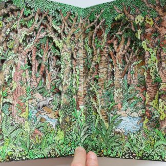 Temperate Rainforest Altered Book