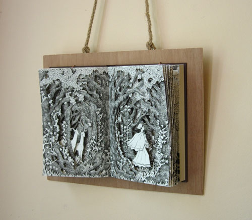 Through the Forest Altered Book