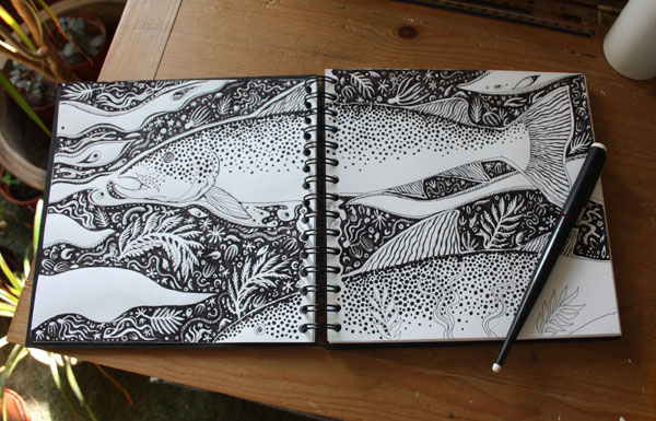 Sea Trout Sketchbook