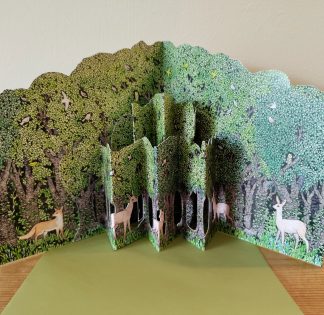Twilight Forest Paper Cut Gift