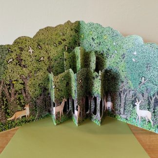 Twilight Forest Paper Cut Gift