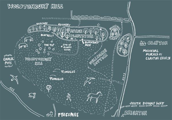 Wolstonbury Map