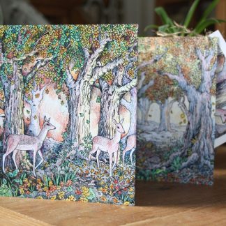 The Woodland Edge Concertina Card
